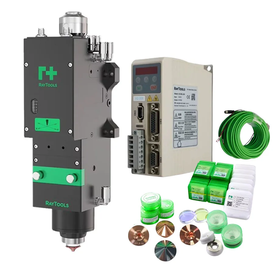 Raytools BM06K fiber laser cutting head 6KW collimation length 100mm FL 150/200mm metal cutting automatic focusing