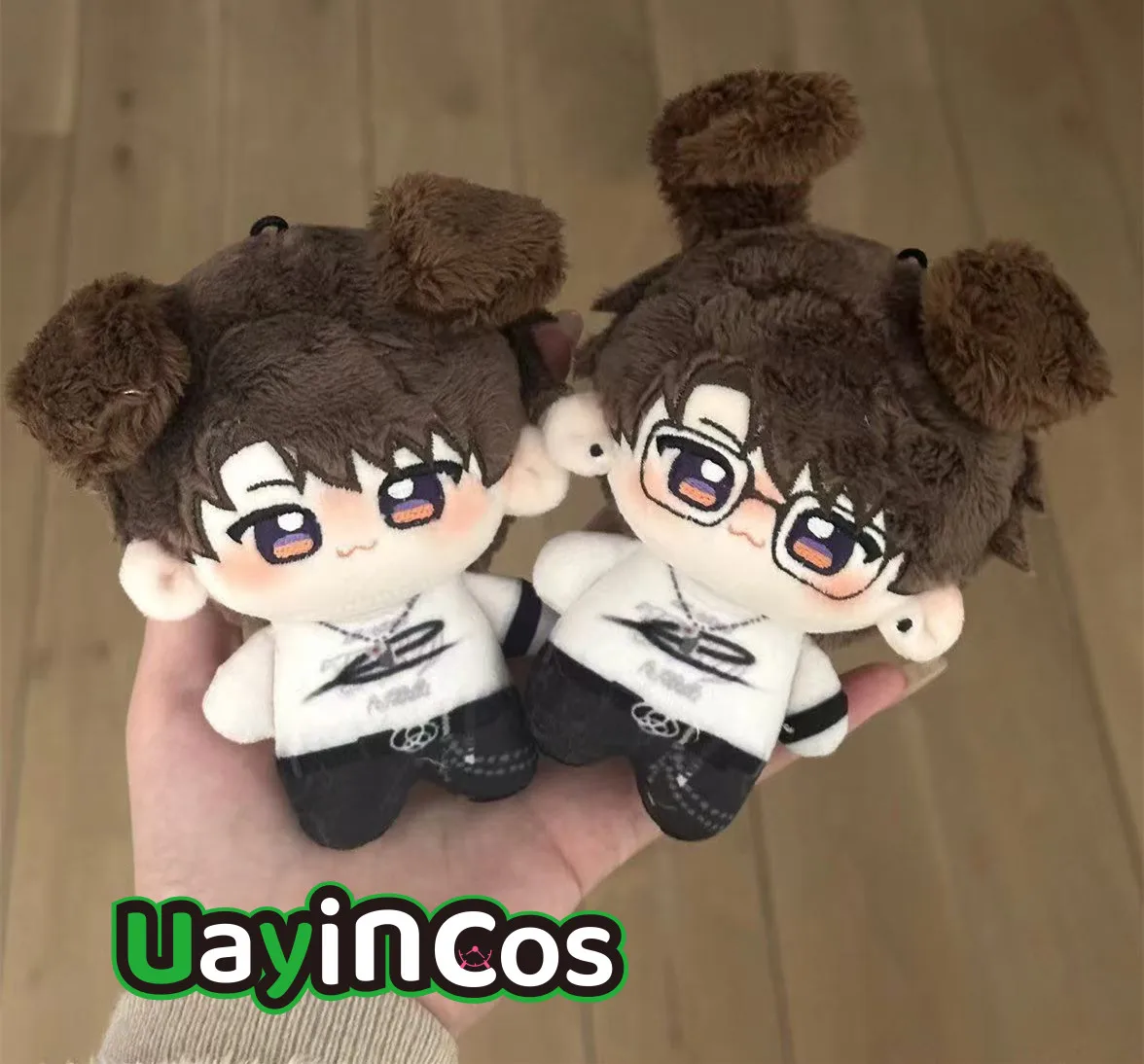 

В наличии 10 см Caleb Love and Deepspace Caleb аниме фигурка игры мягкие плюшевые куклы одежда брелок сумка кулон игрушка детский подарок