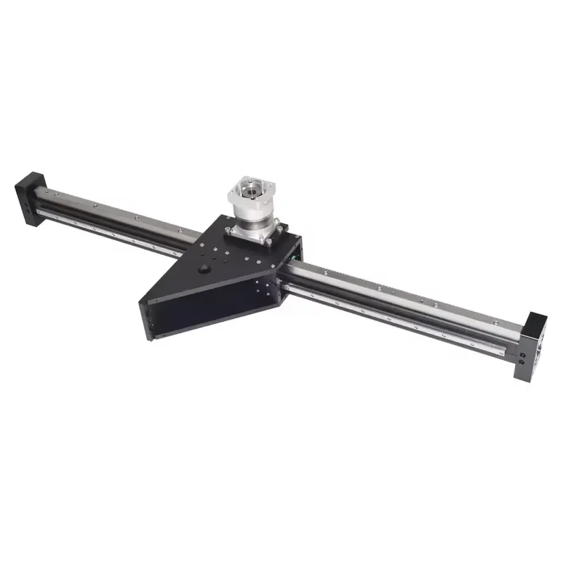 RXC50 CNC Precision Moving Linear Worktable Linear Guide Slide Wide Double Rail Small Rack and Pinion Module