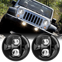 2023 Upgraded 7 Inch Led Headlights Round For Lada Niva Jeep Wrangler JK JKU TJ LJ Chevy Ford GMC Vehicles,Trucks and pickup