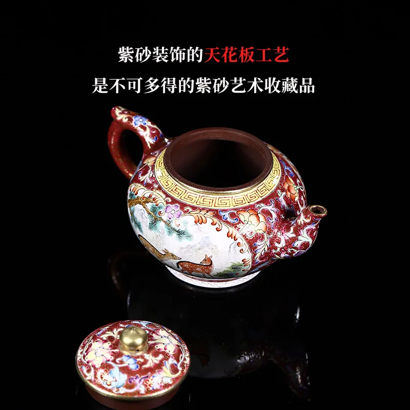 Dropshipping Available Yixing Handmade Clay Teapot 