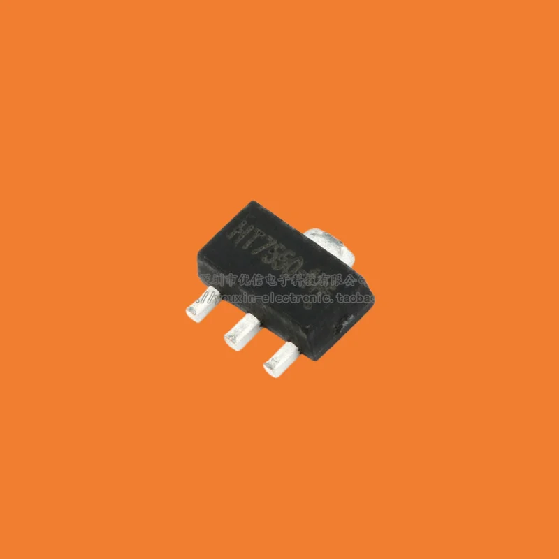 10PCS/SMT HT7550-1 SOT-89 18V Low Voltage Differential Voltage Regulating Circuit Chip