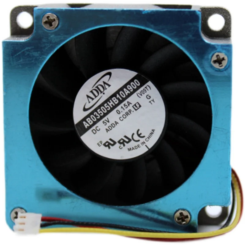 

ADDA AB03505HB10A900 DC 5V 0.15A 35x35x10mm 3-Wire Server Cooling Fan