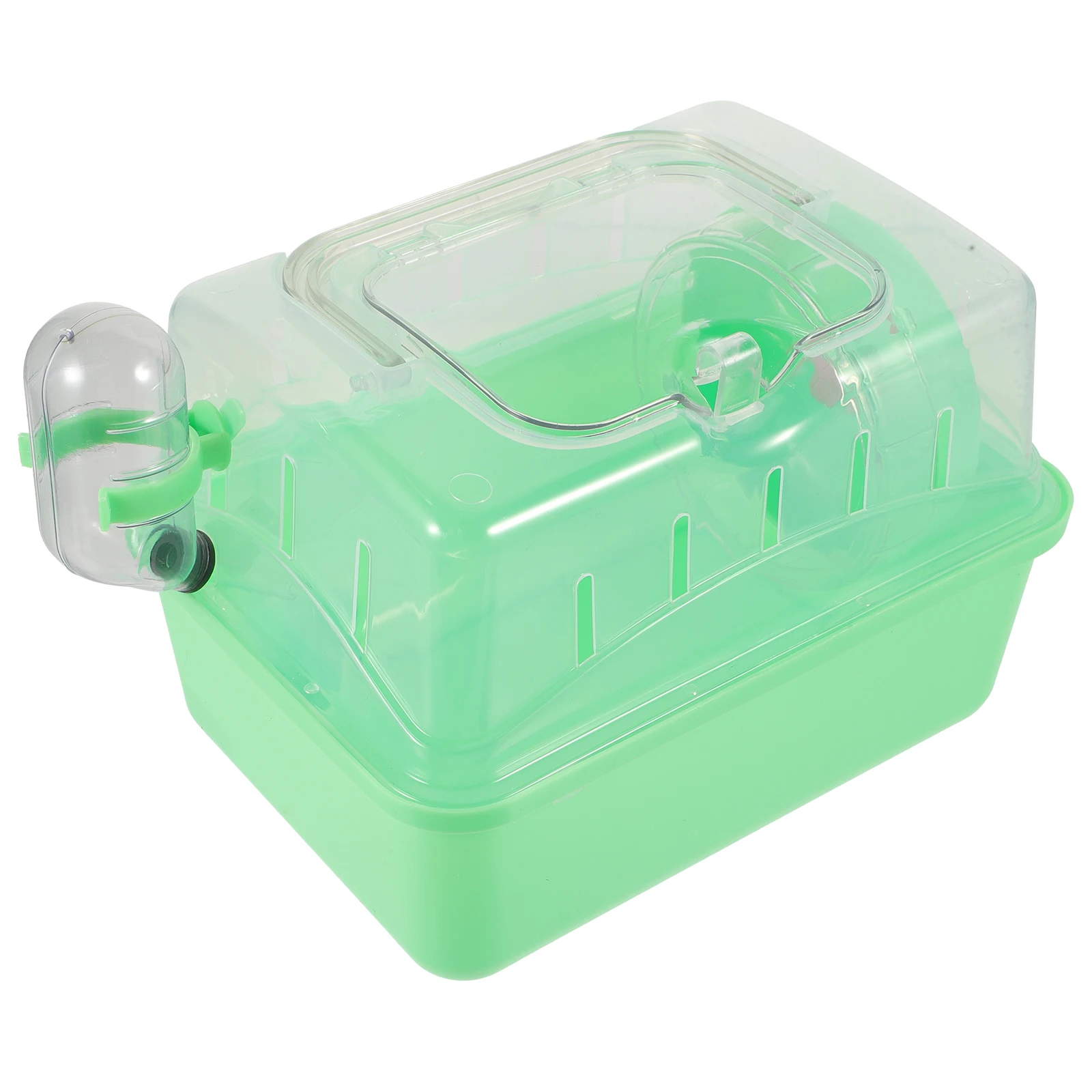 

Hamster Large Plastic Rat Cage Detachable Facilities Running Wheel Water Bottle Small Pet Cage Villa Clear Hamster Castle