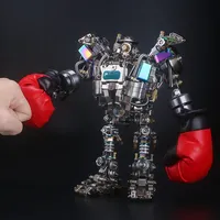 Destroy Boxing Mobile Phone Armor 3D Stereo Metal Assembly Puzzle Model Handmade Building Block Bluetooth Audio Birthday Gift