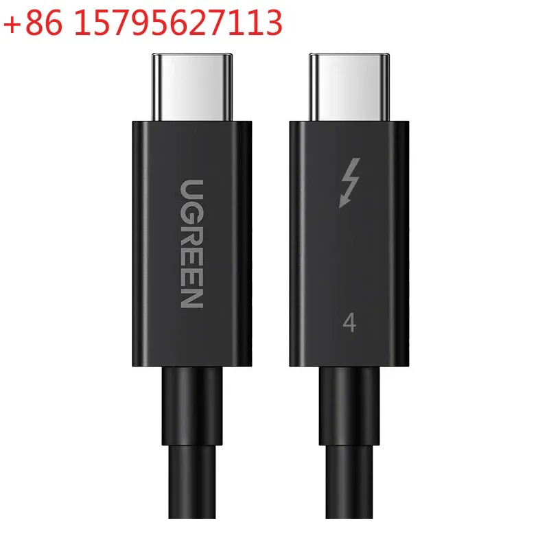 

UGREEN Thunderbolt 4 Cable 6.6ft, 40Gbps Data Transfer 8K/60Hz Display 100W 5A USB C 3.1 Gen 2 Cable for iPhone 15