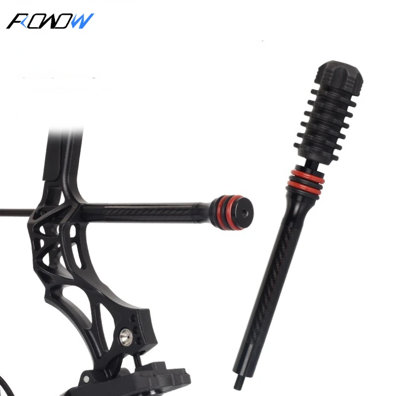 

ROWOW Universal Black Warrior Shock Absorber Composite Pulley Bow Equipped Ball Counterweight Archery Sports Accessories