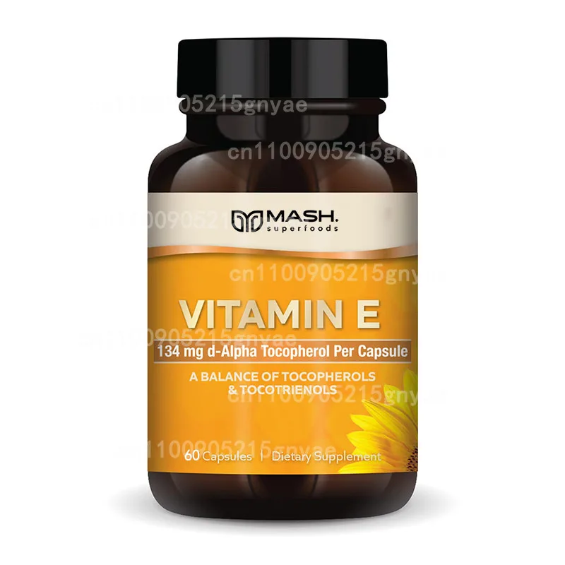 

Капсула с витамином Е, 450 мг, 1000IU на мягкие капсулы, поддерживающие антиоксидантную систему здоровья и иммунитета, красоту кожи