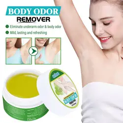 Odor corporal e suor nas axilas Deodor Perfume creme para homens e mulheres, remove o odor das axilas e o aroma duradouro suado, cuidados com a pele, 10g