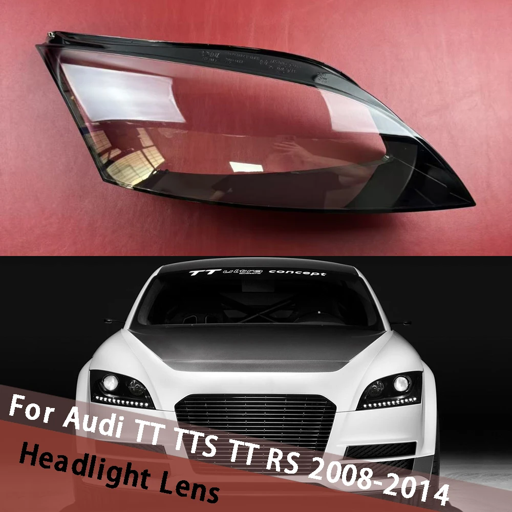 

Для Audi TT TTS TT RS 2008-2014 прозрачная крышка абажур фары корпус линзы из плексигласа замена оригинального абажура