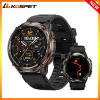 KOSPET TANK T3 Ultra 2 GPS Smart Watch Men Compass Altimeter Barometric 60 Days Battery 5ATM IP69K Waterproof AMOLED BT Call