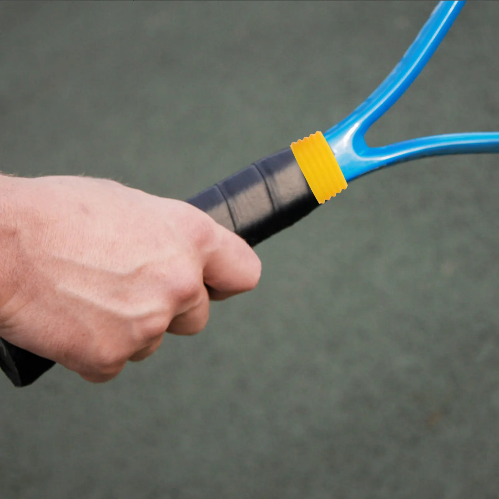 

Набор из 7 силиконовых накладок на ручки теннисных ракеток, блестящие, противоскользящие, для бадминтона и тенниса