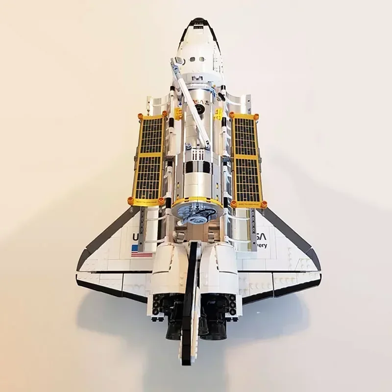 

New Space Shuttle Discovery Model Building Blocks Bricks Toys Pace Shuttle Birthday Educational Gift Compatible 10283