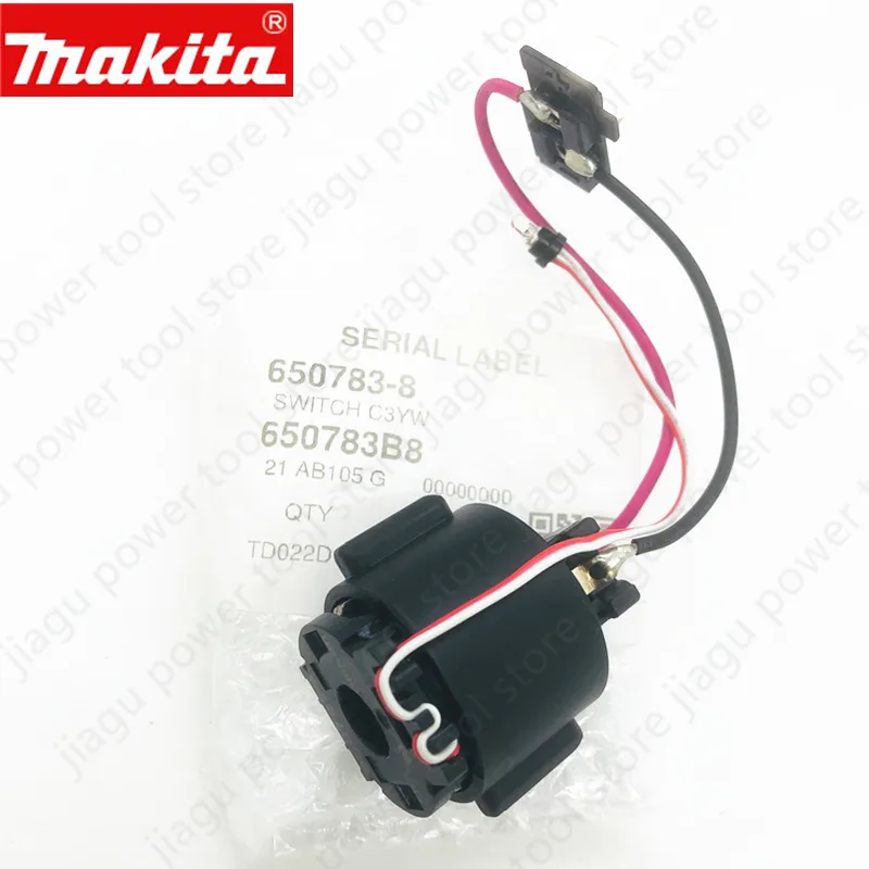 

Переключатель Makita для 6507838 650783 -8 TD022DZK TD022D Драйвер Accs Пластиковые детали электроинструмента