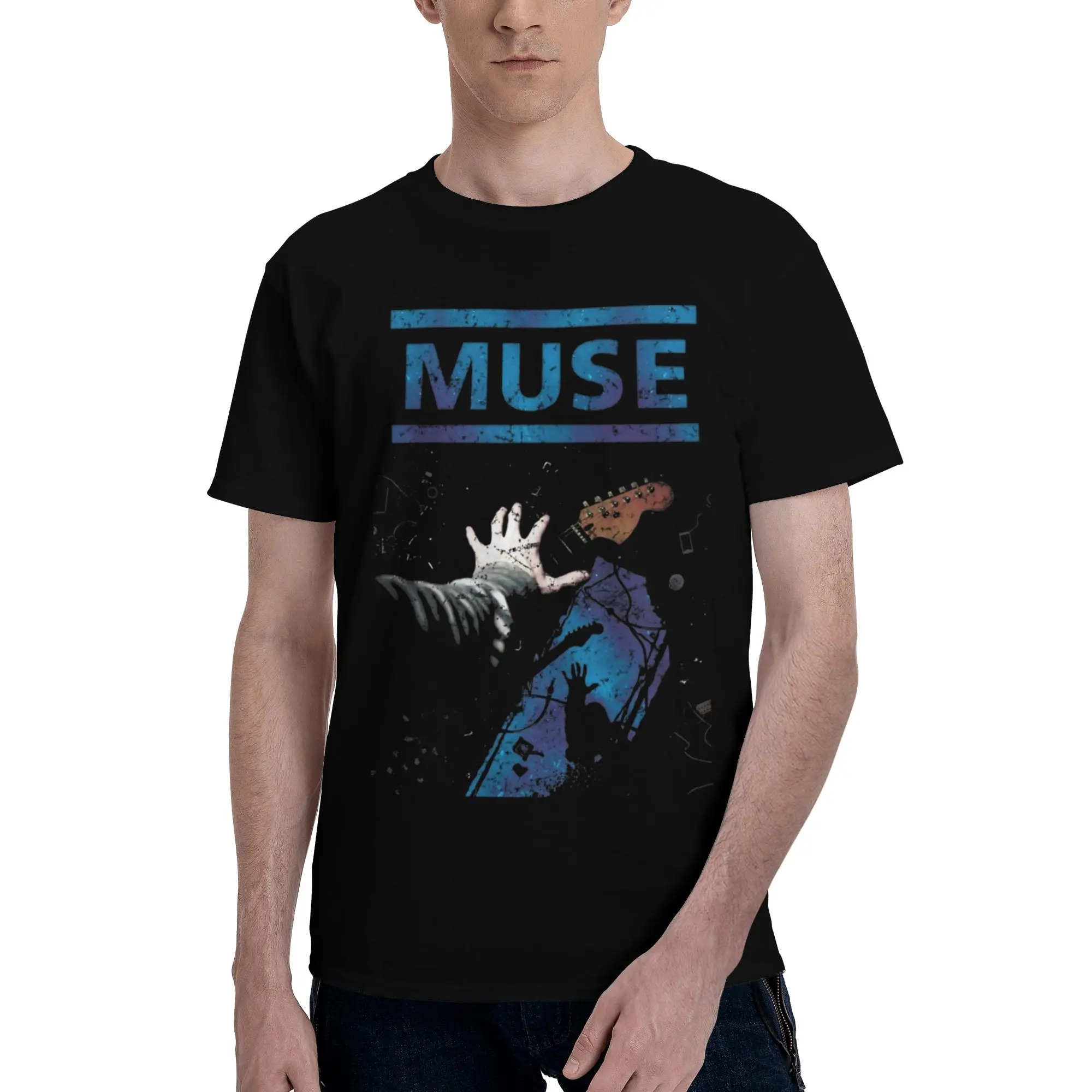 MUSE The Wow! Signal Europa Tour 2026  Print T Shirts for Men Women  Cotton  Tee Shirt Clothing