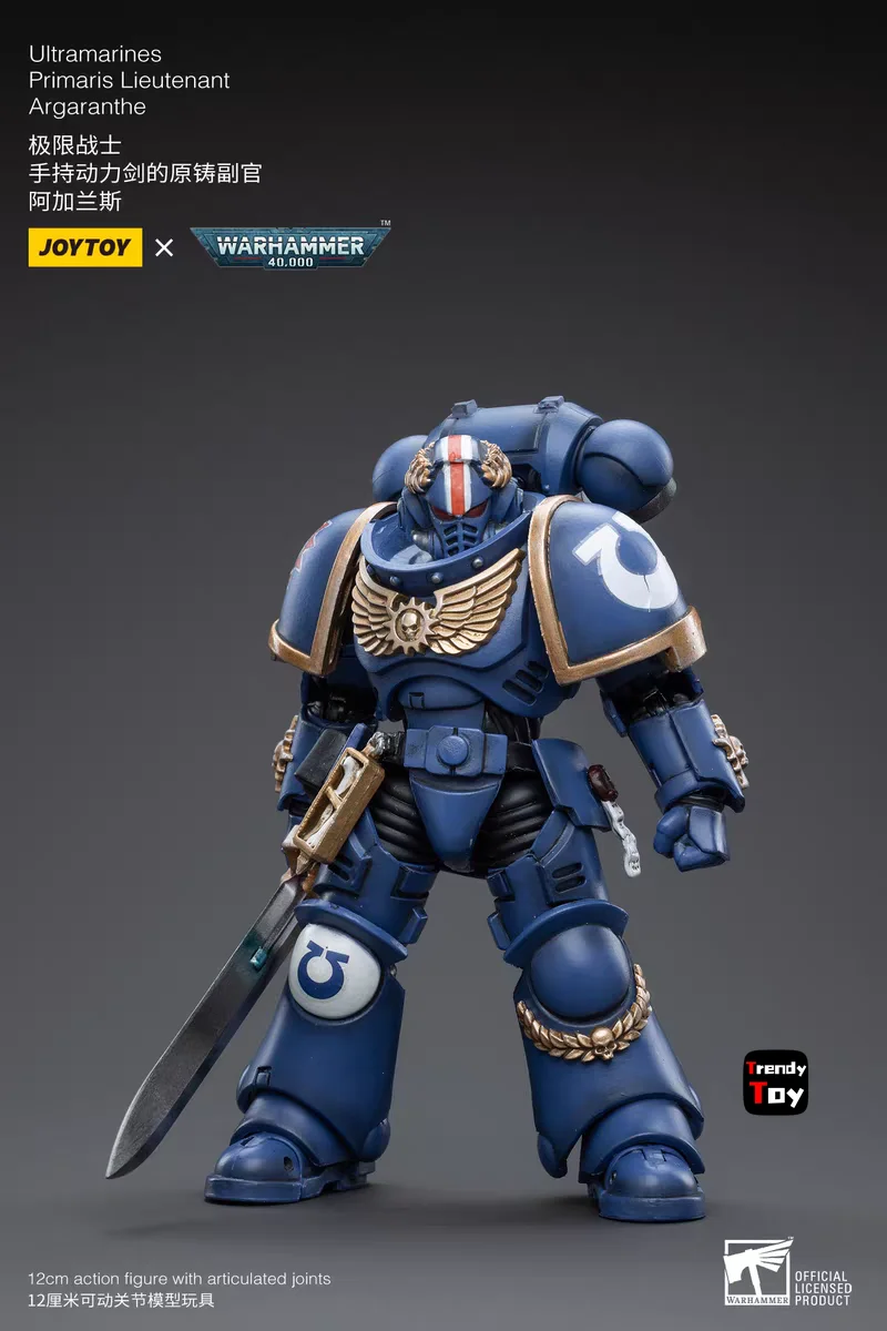 【JOYTOY】Warhammer 40K Ultramarines Primaris Lieutenant Argarante 1/18 Action Figure