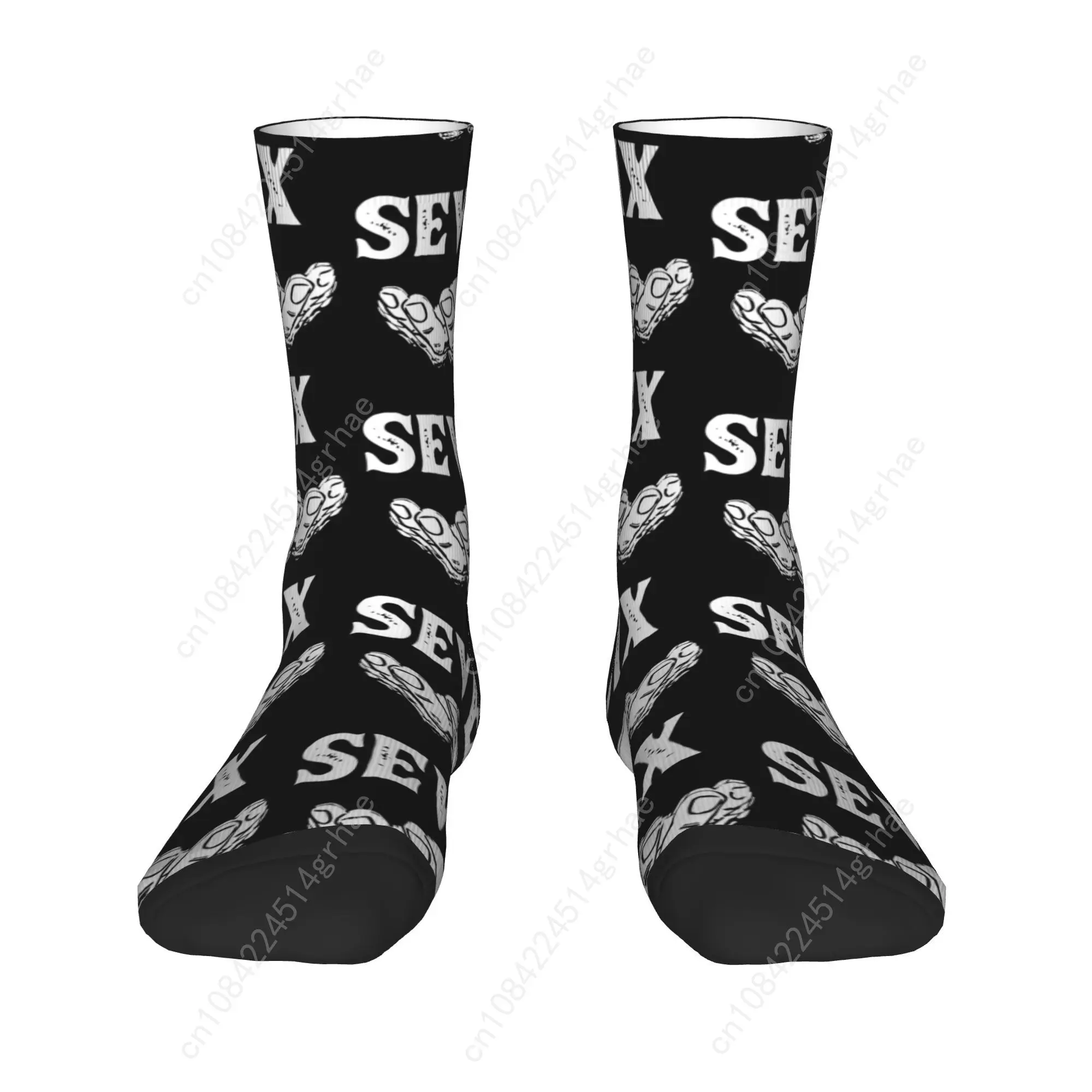 Funny Six Seven Viral Phrase Meme 67 Stockings Unisex Men Socks Warm Soft Socks Autumn Cycling Non-Slip Printed Socks Gift