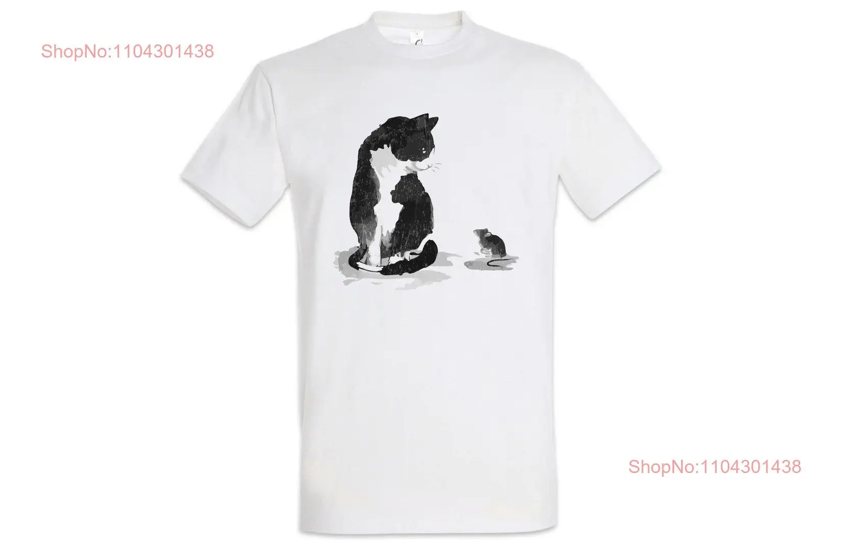 Camiseta de gato y ratón para hombre, gatos Katze Gatto gatta gato chat Love Liebe Addicted Addiction amour et souris e topo y mouse