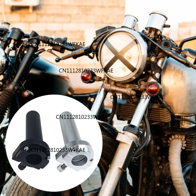 1pc Quick Twist Throttle Tube, Motorcycle 26mm CNC Twist Grips, Aluminum Throttle Handlebar Accelerator for 883 1200