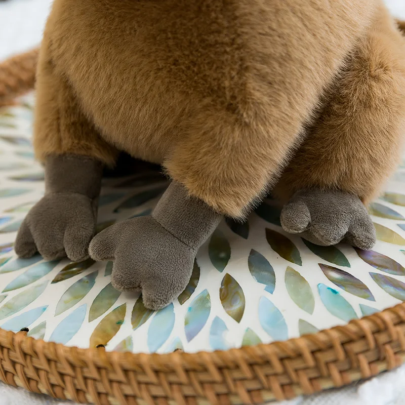 12-30CM Schöne Capybara Plüsch Spielzeug Kawaii Capybara Plushie Kissen Gefüllte Weiche Tier Puppe Capybara Spielzeug Anhänger Spielzeug geschenk – Detail 6