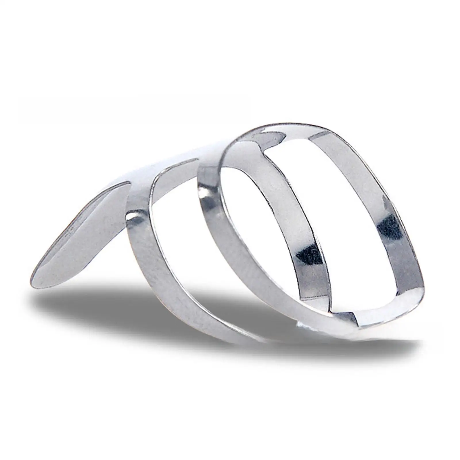 

Adjustable Metal Finger Cots Set Durable Finger Tip Protector for Stage Show Party and Cosplay Accessories