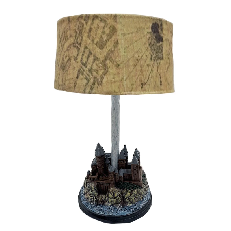 magic castle bedside tablelamps resina night lamp para o quarto iluminacao escultura desk bedside lamp home decoracoes 01