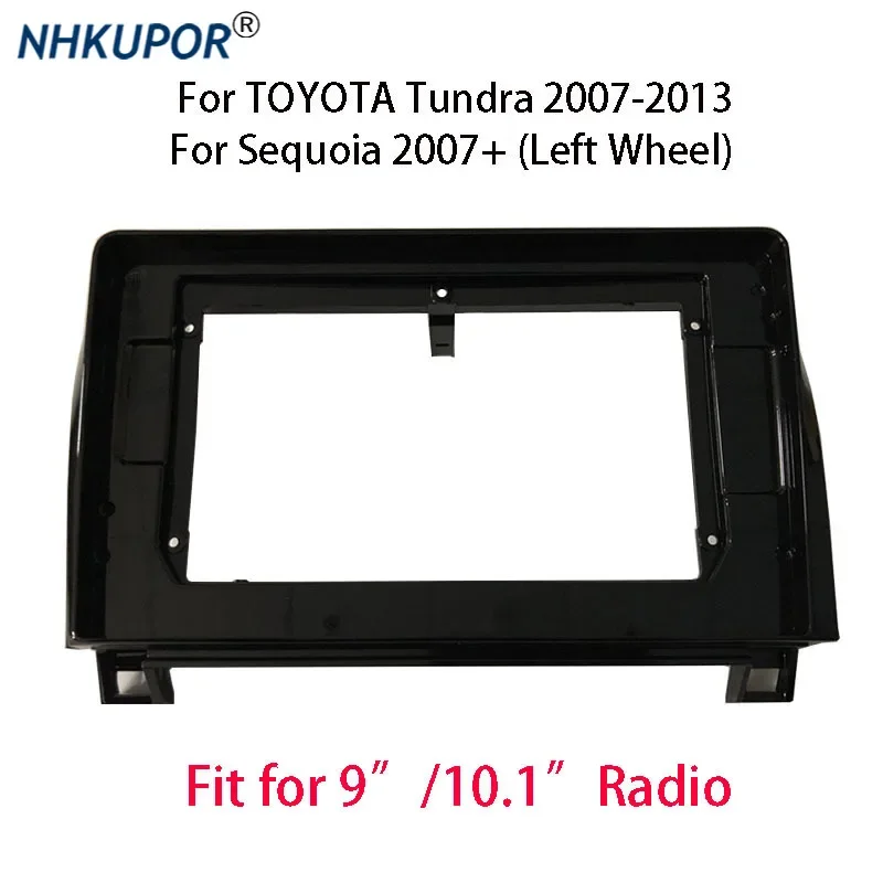 

Car Radio Frame Kit For TOYOTA Tundra 2007 2008 2009 2010 2011 2012 2013 Auto Stereo Install Refit Dash Panel Fascias