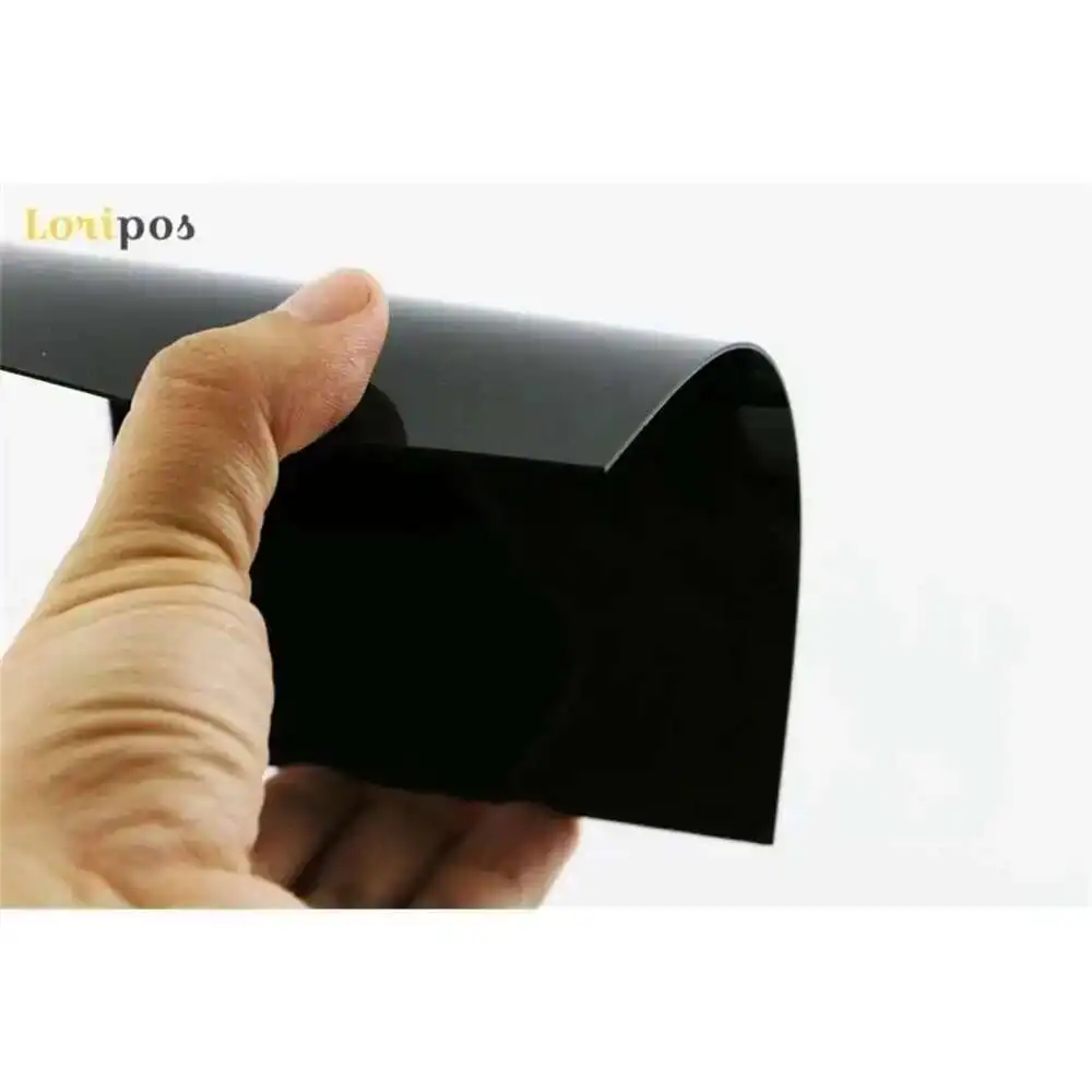 ผู้ถือป้ายพลาสติก Erasable Pvc สีดํา A6 Pop คลิปซูเปอร์มาร์เก็ตราคาจอแสดงผลกระดานดําป้ายโฆษณาส่งเสริมการขาย