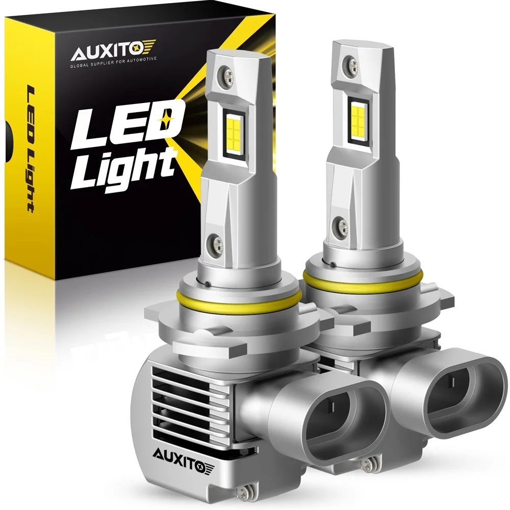 AUXITO 9012 HIR2 LED Headlight Bulbs Canbus Error Free 9004 9005 9006 9007 HB1 HB3 HB4 HB5 Hi/Lo LED Headlights 100W 20000Lm 12V