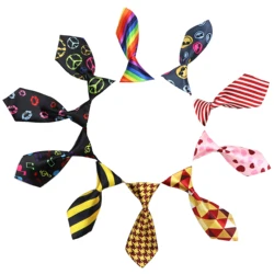 Cute Kids Pet Small Tie Bowtie Polyester Dog Cat Fancy Novety Bow Tie Colorful Butterfly Children Party Neck Cavata Accessies