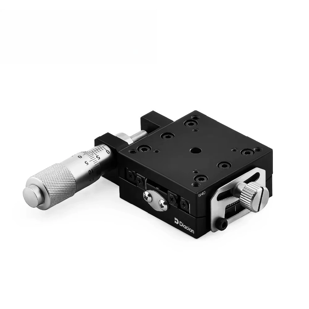 

GPX40-40 Поперечная роликовая направляющая по оси TX Микрометр Оптика Инструменты Регулировка угла Камера Выравнивание Ручной гониометр Сцена