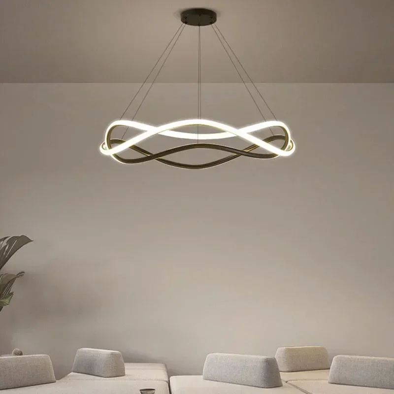 Modern LED Pendant Light For Living Dining Room Hotel Bedroom Ceiling Chandelier Home Decoration Indoor Lighting Fixture Luster