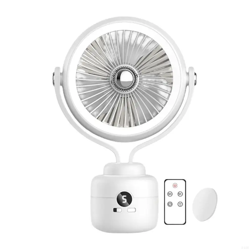 مروحة الجدول F92F مع سرعات قابلة للتعديل لدورة الهواء الفعالة USB شحن المروحة