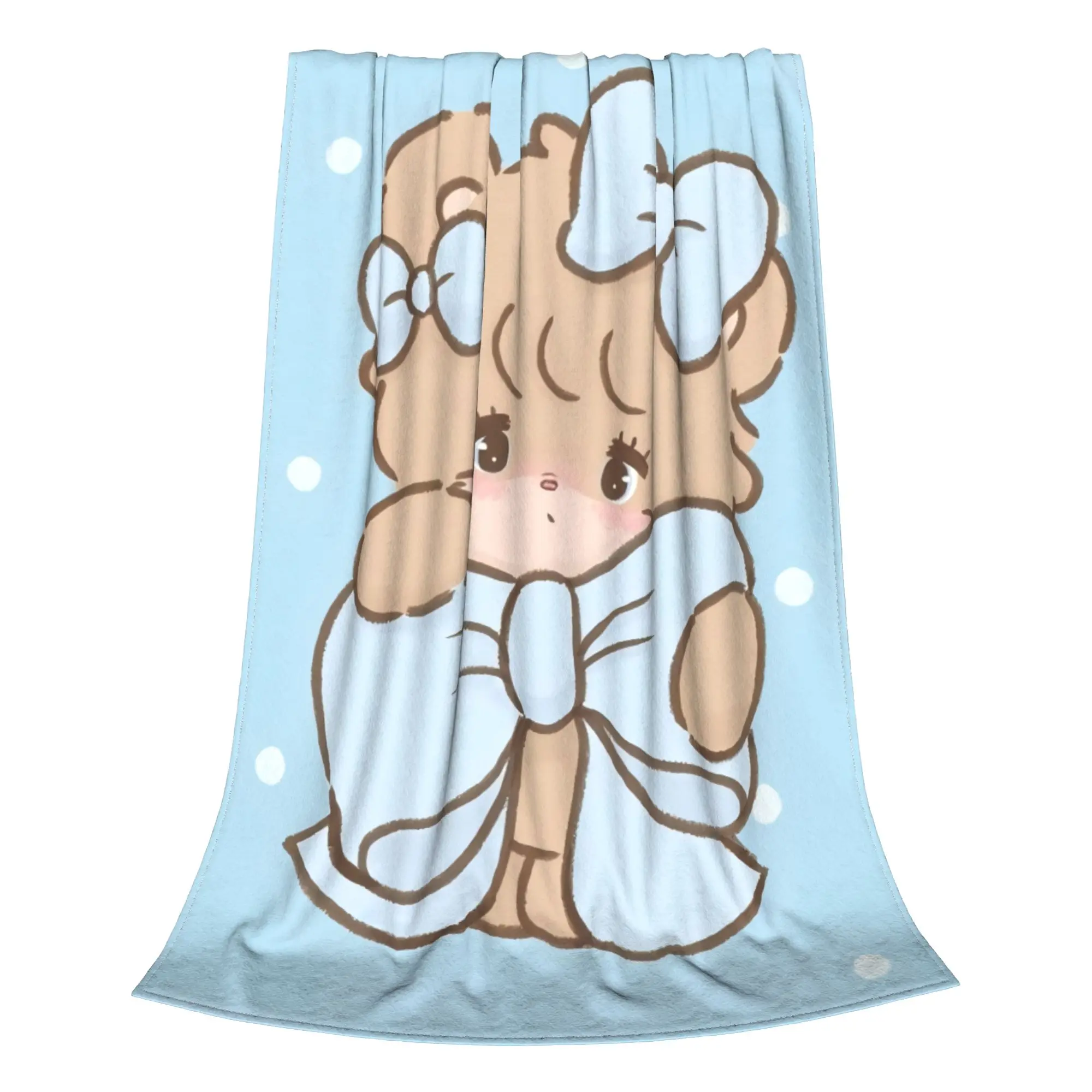 Mikko Blanket Autumn/Winter Mikko  Breathable Thin Throw Blankets For home Travel Plush Thin Quilt