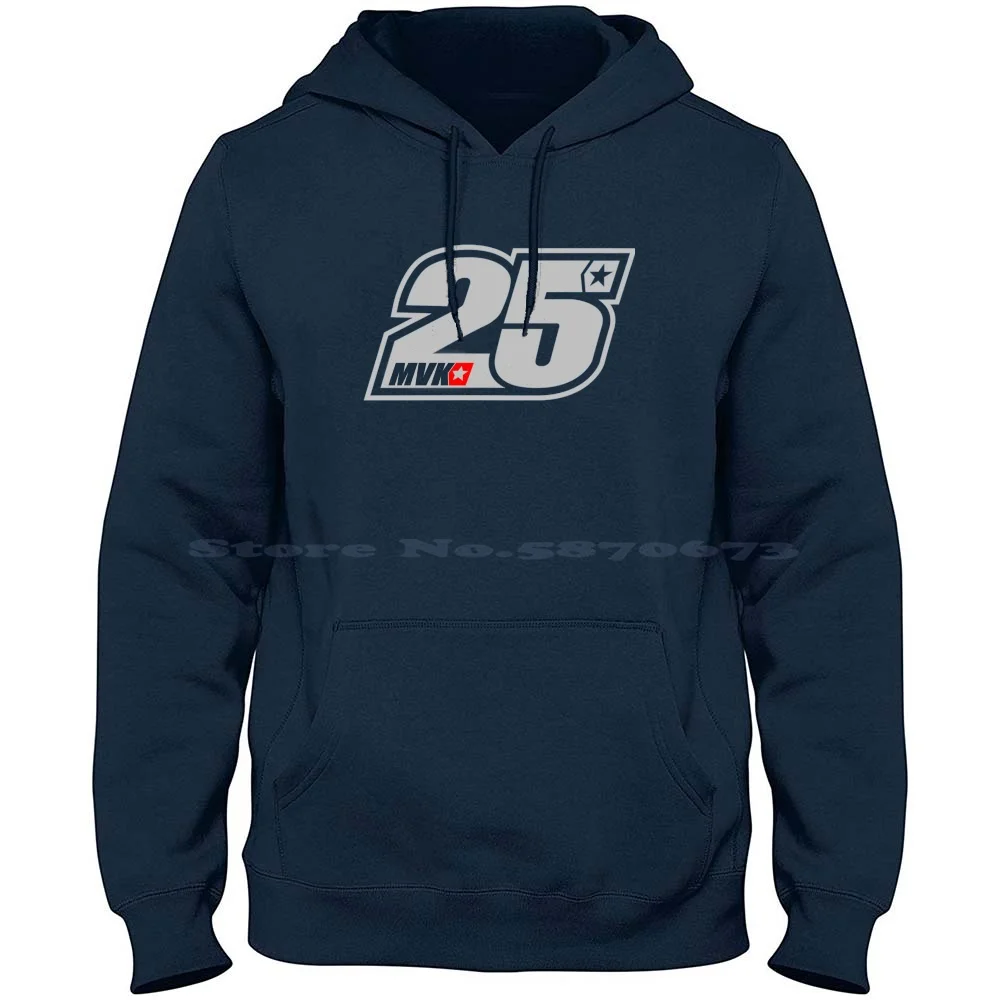 Maverick Vinales 100% Cotton Hoodie Maverick Mvk25 Vinales 2017