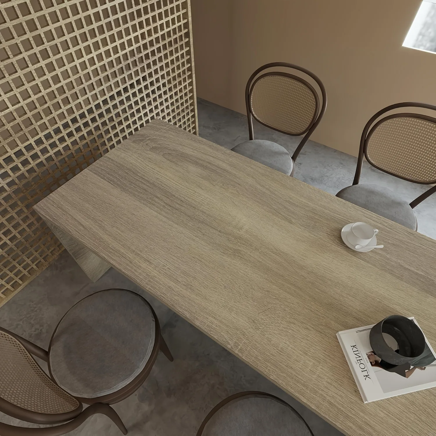 Wood Grain Peel And Stick Wallpaper -Waterproof Thickened Self-Adhesive Contact Paper PVC Wallpaper for Cabinets Furniture decor