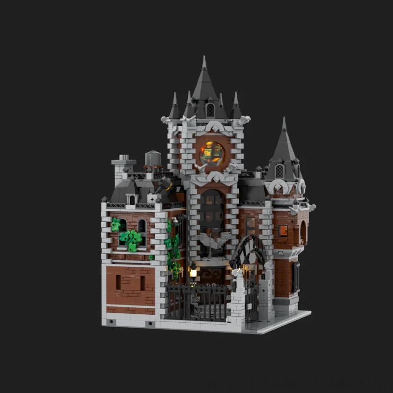 Nuovo prodotto squisito modello di blocchi MOC, tecnologia di estensione dell'asilo interno, regalo giocattolo modulare per bambini assemblaggio fai-da-te