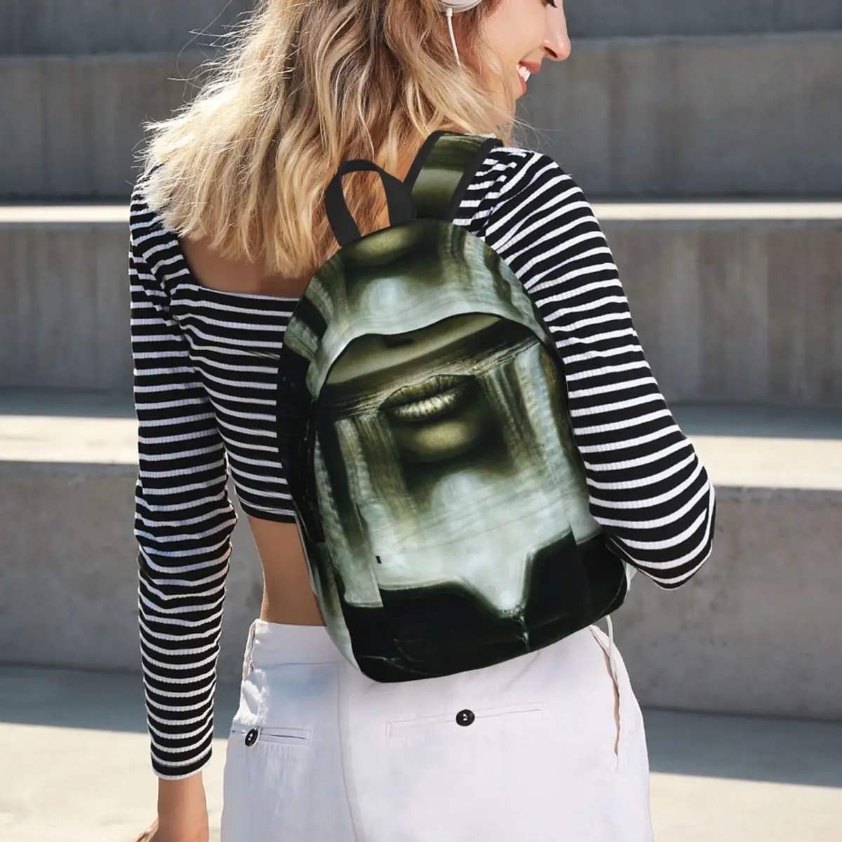 Hans Ruedi Giger Collection Backpack Student BookBag Kids School Bag Computer Shoulder Bags for Boys Girls
