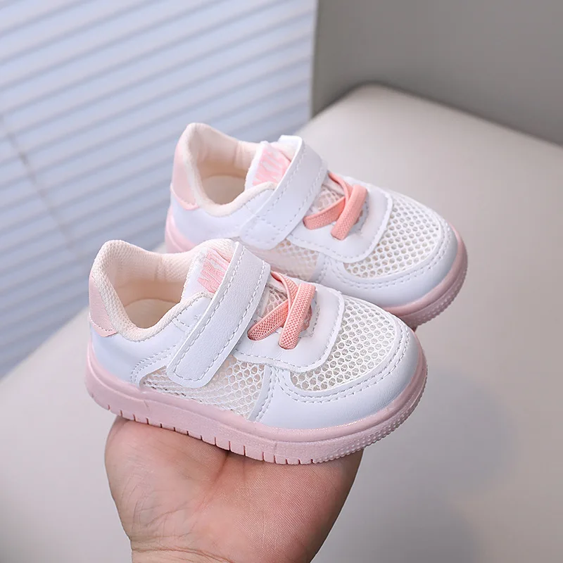 Fashion Children Shoes For Spring/Autumn High Quality Sports Toddlers Outdoor Anti-Slip Baby Boys Girls Soft Bottom Sneakers