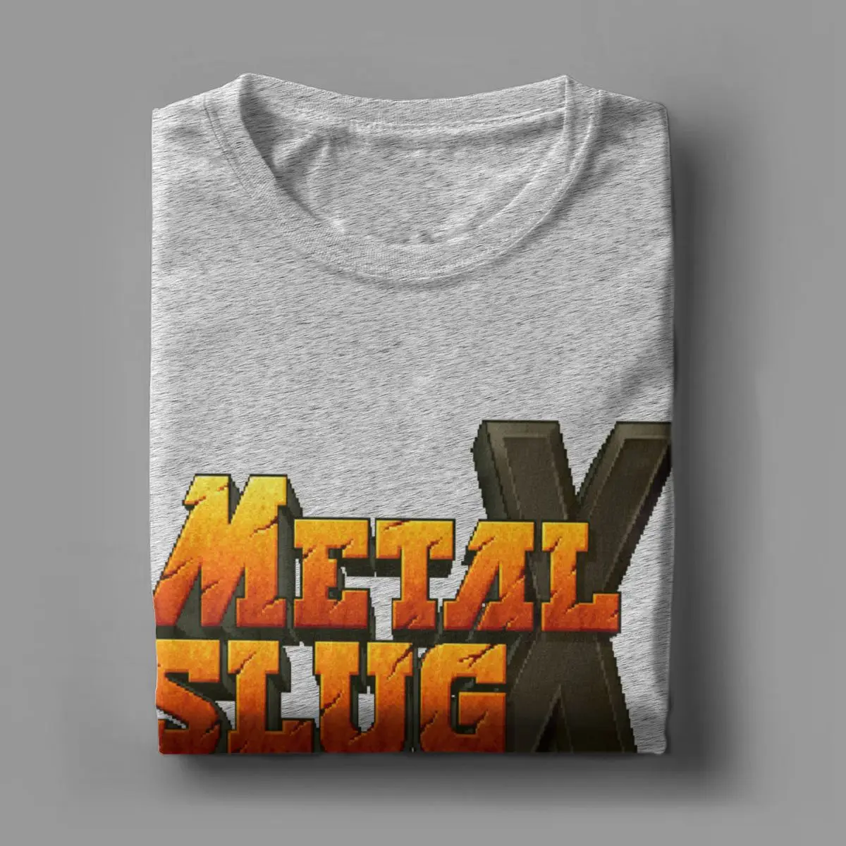 Summer Metal Slug X Arcade Game for Men Women T Shirt Outfit Humorous Tee Shirt T-Shirts Cotton Unique Clothing