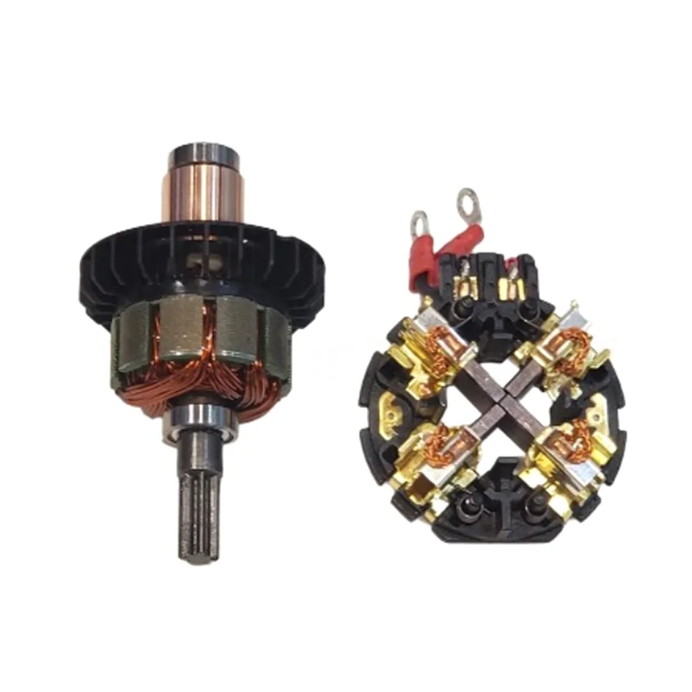 Armature 619377-8 Carbon Brush Holder 632F23-2 For Yoke Unit 638396-5 For DTD152 For Impact Driver Replacement Parts Power Tool