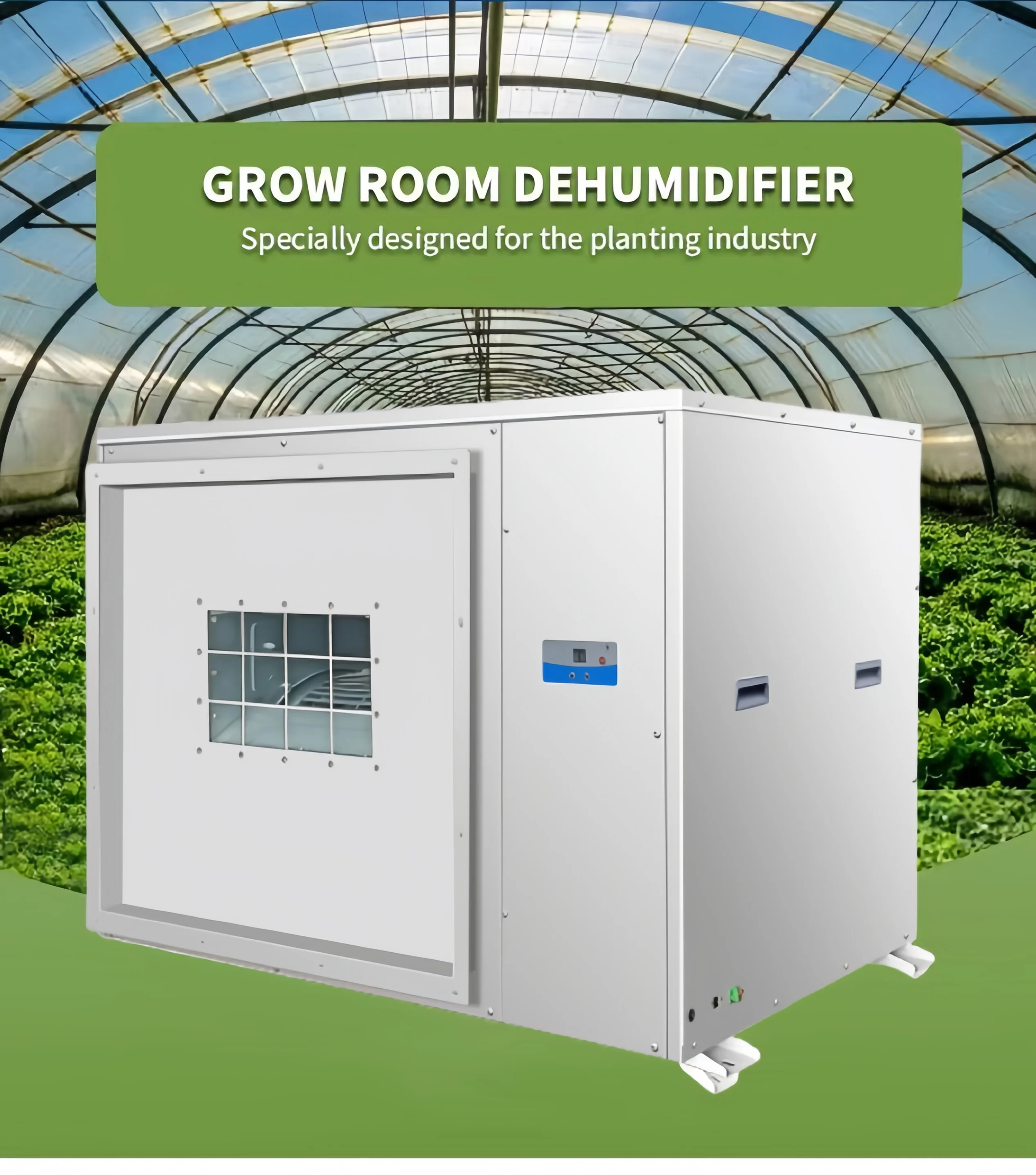 746 Pints/355L/93 Gallons Grow Room Ceiling Mounted Air Dehumidifier for Greenhouse