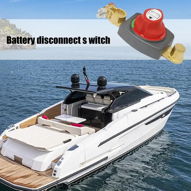 Battery Shut Off Shut Off Battery Top Post On Off High Current Disconnect Battery Cut Off Auto Accessories For Boats & Car