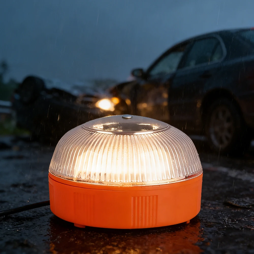 

Новый автомобильный аварийный маяк V16, магнитная индукционная стробоскопическая мигающая сигнальная лампа, вспышка, сигнальная лампа безопасности