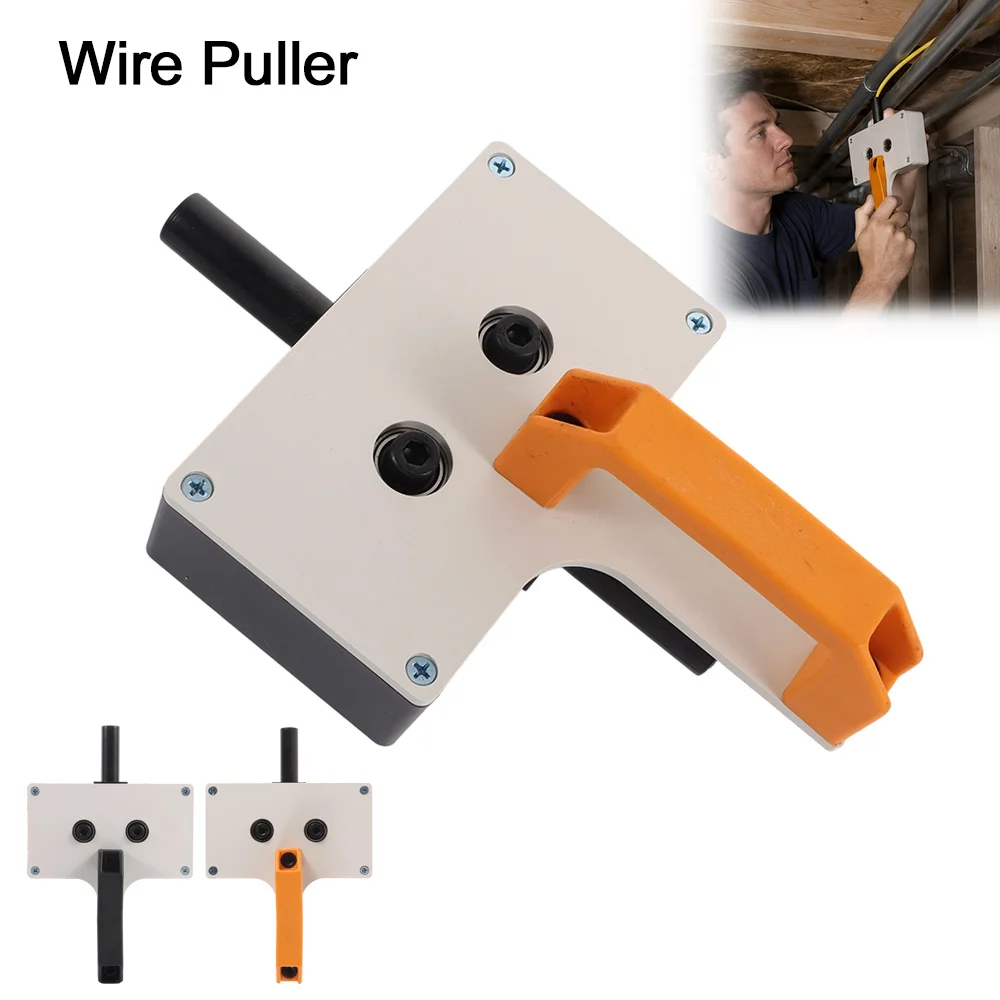 Efficient Heavy Duty Wire Puller Handheld Fish Tape Cable Feeder Smooth Cable Pulling Tool Wall Underground Data Center