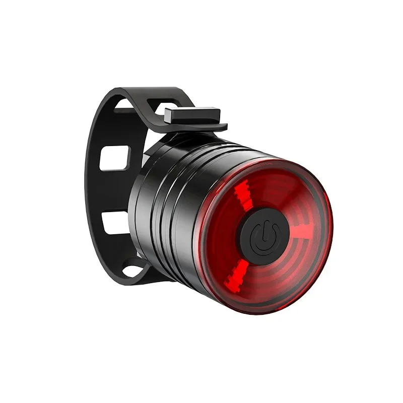 AliExpress NONE Bicycle Tail Light Aluminum Alloy Helmet Light Night Riding Warning Light Mountain Bike LED Headlight Tail Light Outdoor Sports