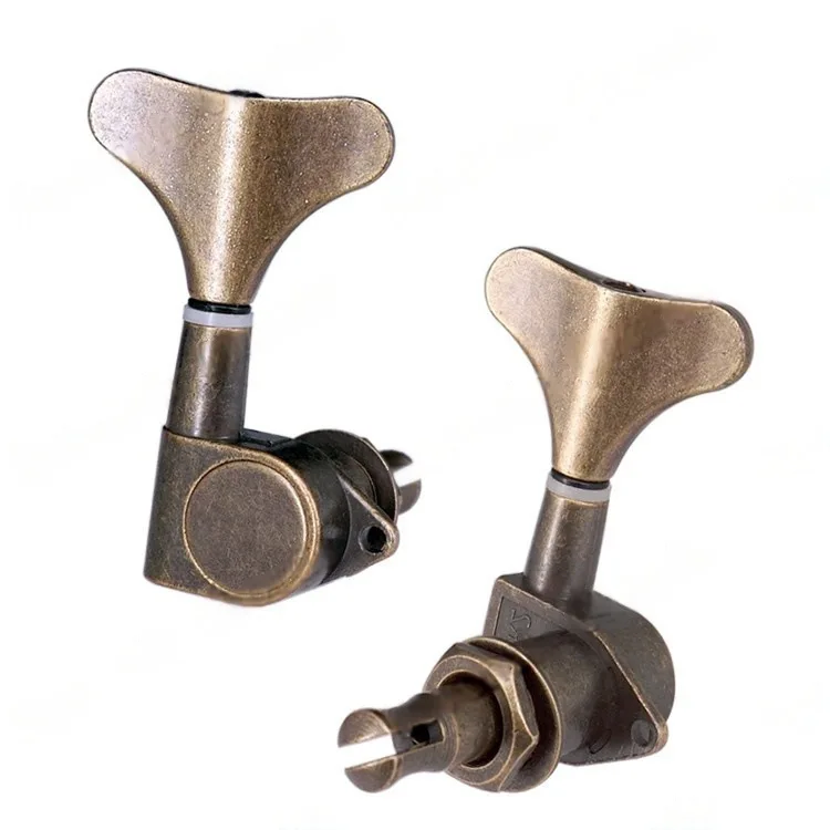 

Bronze Fishtail Closed Bass String Button BASS Bass String Button Twist Quasi-Winder 4 Sets