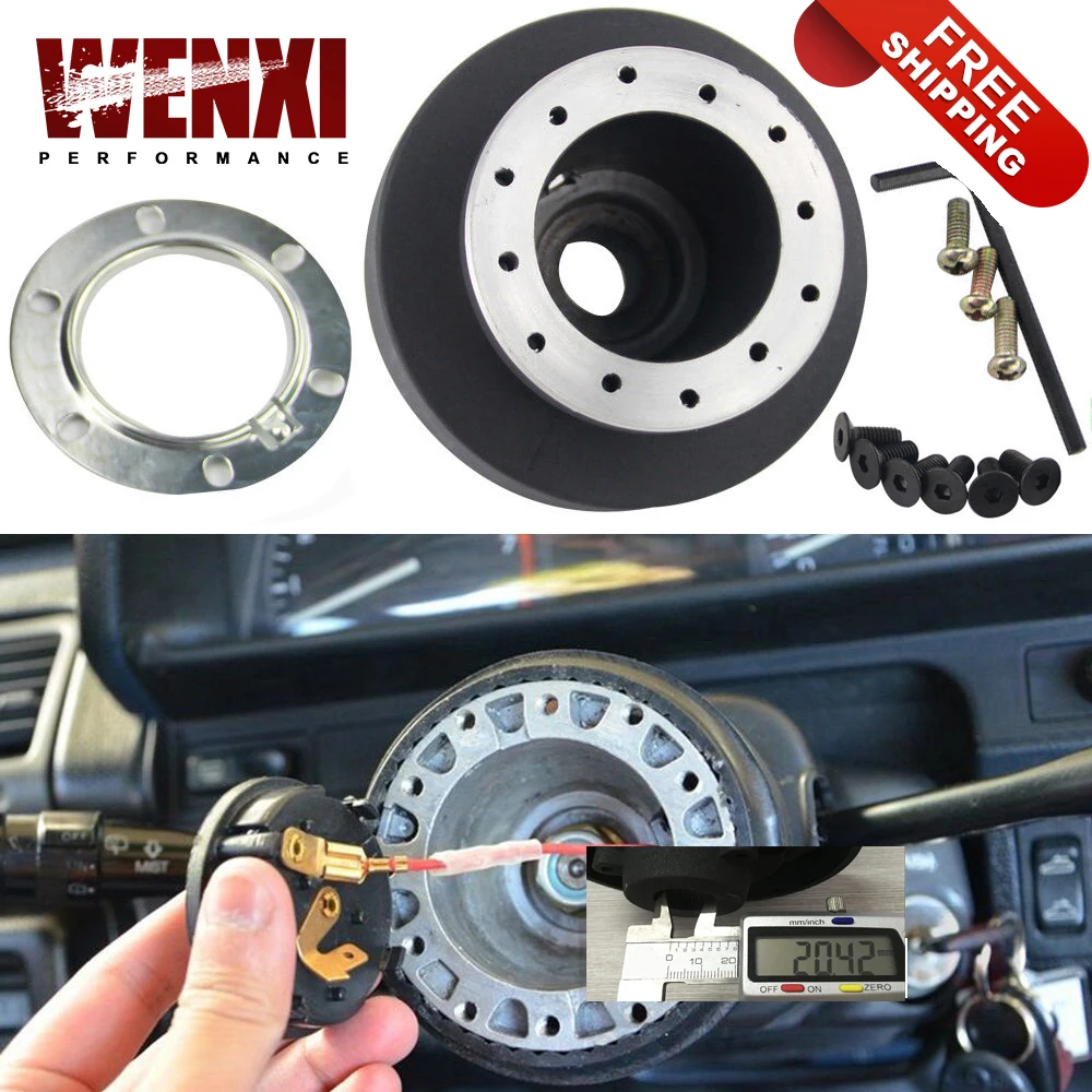 Steering Wheel Racing Hub Adapter Boss Kit Fit for BMW E36 M3 318 328i 325i Z3 WX-HUB-E36