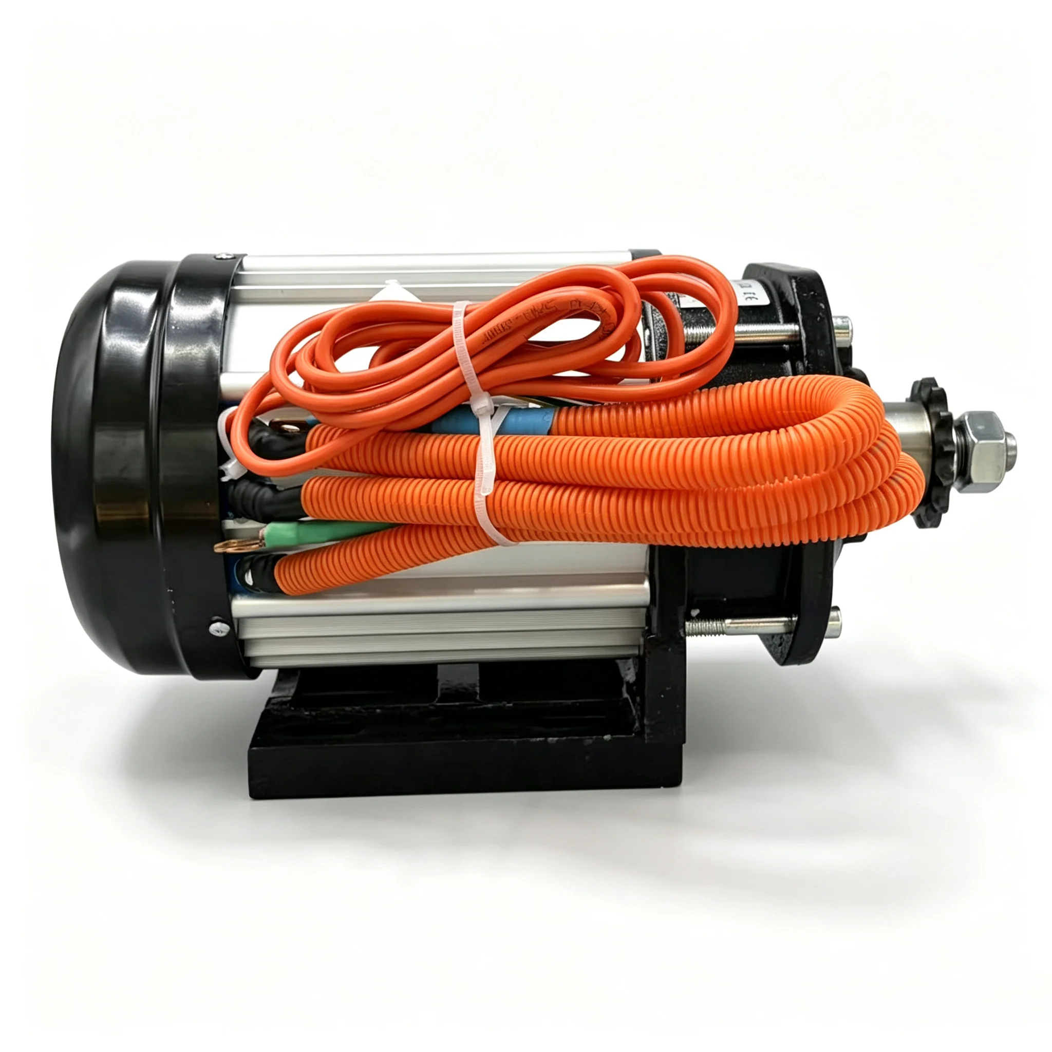 Planetary Deceleration DC Brushless Sprocket Motor 4kw 60v 72v High Power Long Life for Equipment