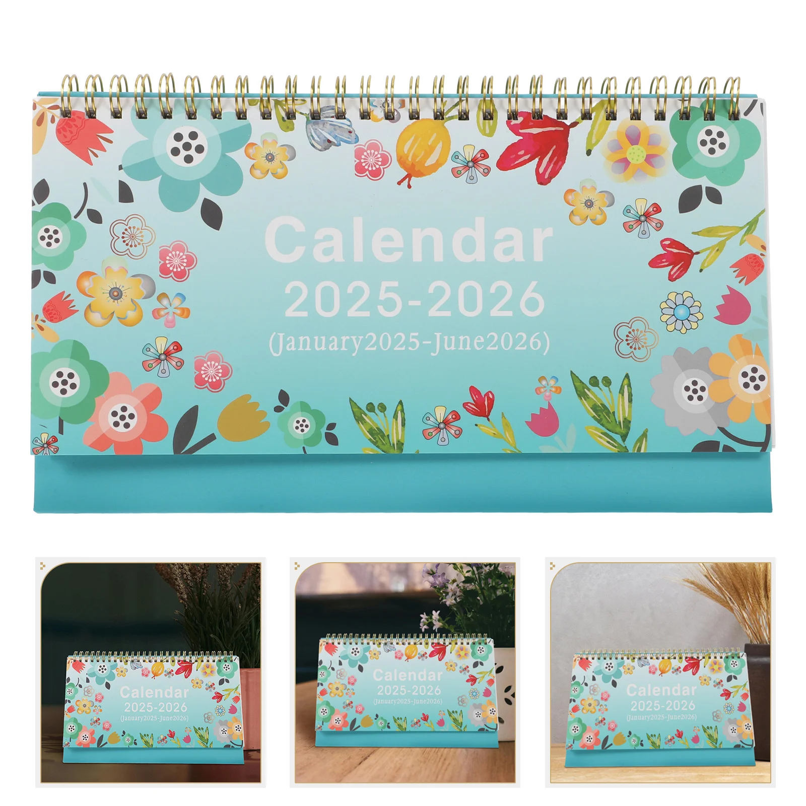 

Desk Calendar Standing Flip Small Monthly Desktop Office Accessory Daily Use Classroom Organizer Flip Calendar for Classroom